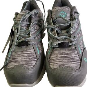 Wolverine Jetstream Womens Sz 9.5 M Grey Blue W10753 Slip Resistant NEW